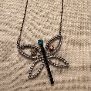 Sabika Dragonfly Pendant Necklace